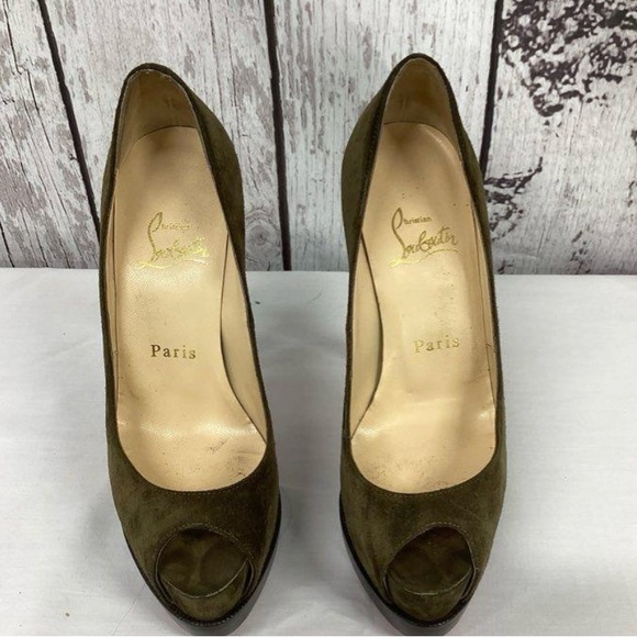 Authenticated Women's Christian Louboutin Palais Royal
Suede Bronze size 35 - Picture 5 of 15